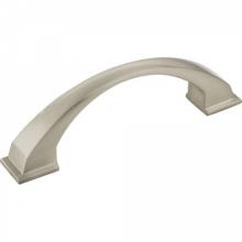 Ellen Lighting and Hardware Items 944-96SN - ROMAN 96MM SATIN NICKLE PULL