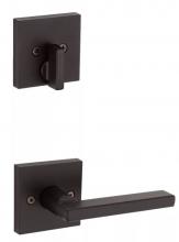 Ellen Lighting and Hardware Items 917HFLSQT-514 - Halifax Interior Front Entry in Iron Black