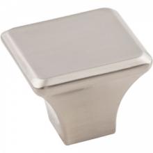Ellen Lighting and Hardware Items 972L-SN - MARLO 1-1/4" Overall Length Square Cabinet Knob