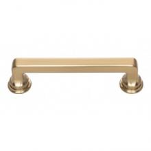 Ellen Lighting and Hardware Items A102-WB - OSKAR PULL 3 3/4 INCH WARM BRASS