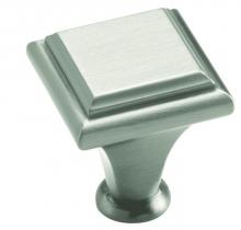 Ellen Lighting and Hardware Items BP26131G10 - Manor 1 Inch Long Square Cabinet Knob IN SATIN NICKEL