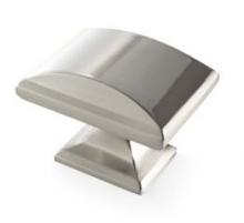 Ellen Lighting and Hardware Items BP29368G10 - Candler Collection 1-1/2" Oversized Knob - Satin Nickel