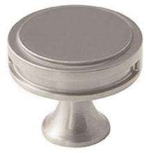 Ellen Lighting and Hardware Items BP36603G10 - Oberon - 1 3/8" Diameter Knob in Satin Nickel