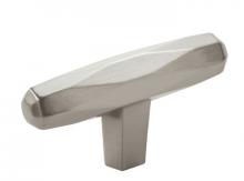 Ellen Lighting and Hardware Items BP36642G10 - St. Vincent Collection 2-1/2in(64mm) Overall Length Knob - Satin Nickel