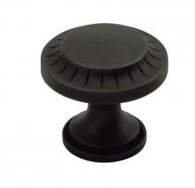 Ellen Lighting and Hardware Items B056553-BI - 1-3/16 In. Vintage 1900 Knob black