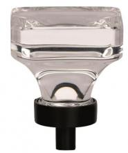 Ellen Lighting and Hardware Items BP36653CBBR - AMEROCK - 1-3/8" CLEAR/BLACK BRONZE GLACIO KNOB