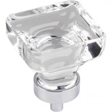 Ellen Lighting and Hardware Items BP36653CPN - GLACIO SQUARE KNOB