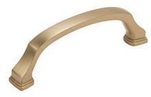 Ellen Lighting and Hardware Items BP55344BBZ - AMEROCK - 3-3/4" GOLDEN CHAMPAGNE REVITALIZE PULL