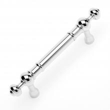 Ellen Lighting and Hardware Items CP 816 PN - PLAIN W/DECO ENDS PN
