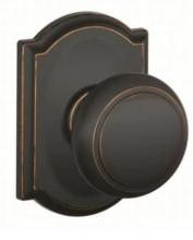 Ellen Lighting and Hardware Items F10AND716CAM - ANDOVER PASSAGE W/ CAMELOT ROSETTE IN BRONZE