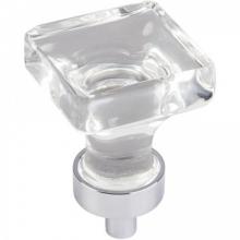 Ellen Lighting and Hardware Items G140PC - HARLOWE SQUARE KNOB SMALL PC