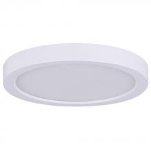 Ellen Lighting and Hardware Items LED-SM7DL-WH-30K - FLUSH LED DISC LIGHT WH 30K
