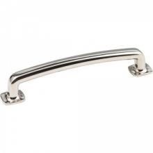 Ellen Lighting and Hardware Items MO6373NI - 4-5/8" Overall Length Forged Look Flat Bottom Cabinet Pull.