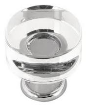 Ellen Lighting and Hardware Items P3708-CACH - 1 IN. MIDWAY CABINET KNOB HICKORY