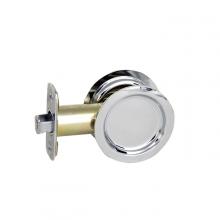 Ellen Lighting and Hardware Items 819CH - ROUND POCKET DOOR CHROME