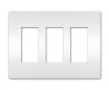 Ellen Lighting and Hardware Items RWP263W - 3 GANG WALL PLATE WHITE