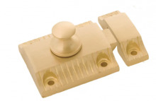Ellen Lighting and Hardware Items B056714-04 - Vintage 1900 2-1/4 Inch Solid Brass Long Cabinet Latch
