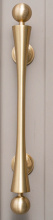 Ellen Lighting and Hardware Items LS3095GD96 - Goldenwarm 5" Modern Scroll-Inspired Brass Cabinet Pulls