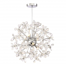 ZEEV Lighting CD10207-8-CH - Adelle 8-Light, 20" Crystal Sputnik in Polished Chrome