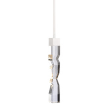 ZEEV Lighting MP11302-LED-2x2-MW - Mamadim 2"x2" LED Crystal Mini-Pendant in Matte White