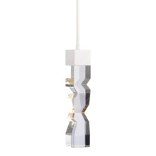 ZEEV Lighting MP11306-LED-3x3-MW - Mamadim 3"x3" LED Crystal Mini-Pendant in Matte White