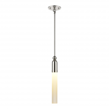 ZEEV Lighting MP40038-1-PN - Fusion Vertical Mini-Pendant in Polished Nickel