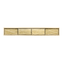 ZEEV Lighting VL11513-LED-36B-AGB - Lucus 36" LED Crystal Wall Sconce in Aged Brass
