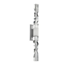 ZEEV Lighting WS11318-LED-2-2x2-MW - Mamadim LED 2"x2" Single Crystal Duo Wall Sconce in Matte White