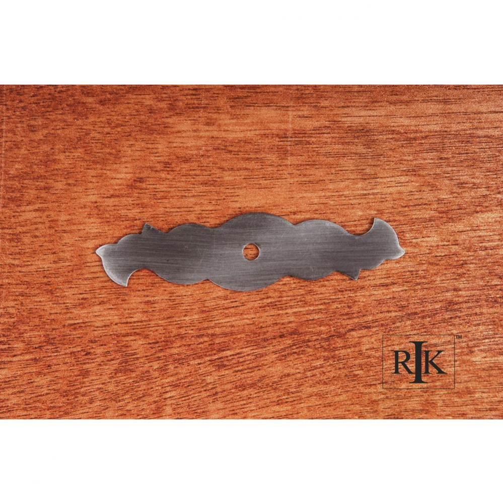 Curvy Single Hole Backplate