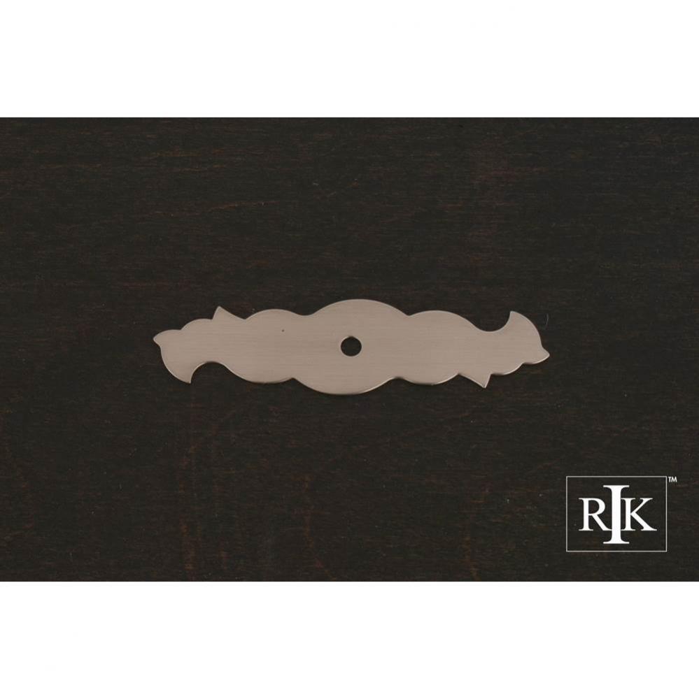 Curvy Single Hole Backplate