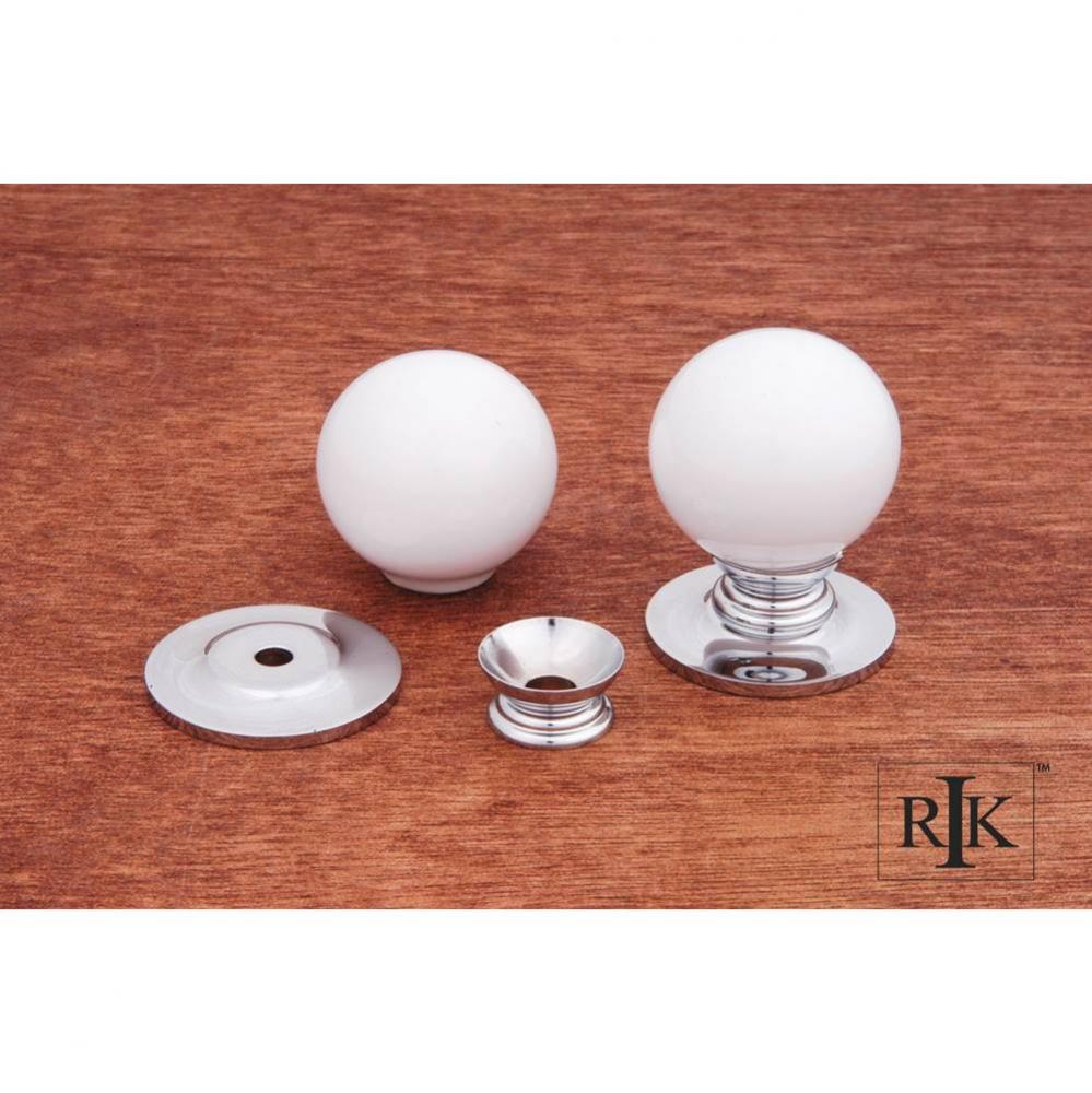 Large Globe Porcelain Knob