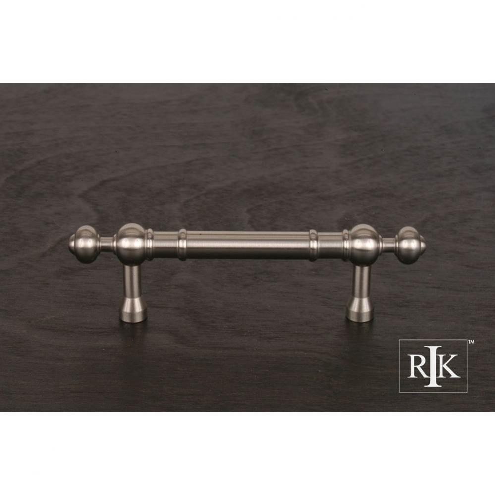 3&apos;&apos; c/c Plain Pull with Decorative Ends