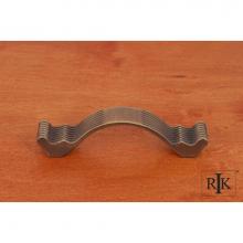 RK International CP 871 AE - 3 1/2'' c/c Wavy Contoured Pull with Lines