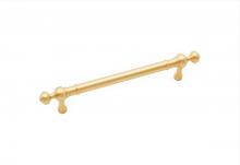 RK International CP 816 SB - 5'' c/c Plain Pull with Decorative Ends