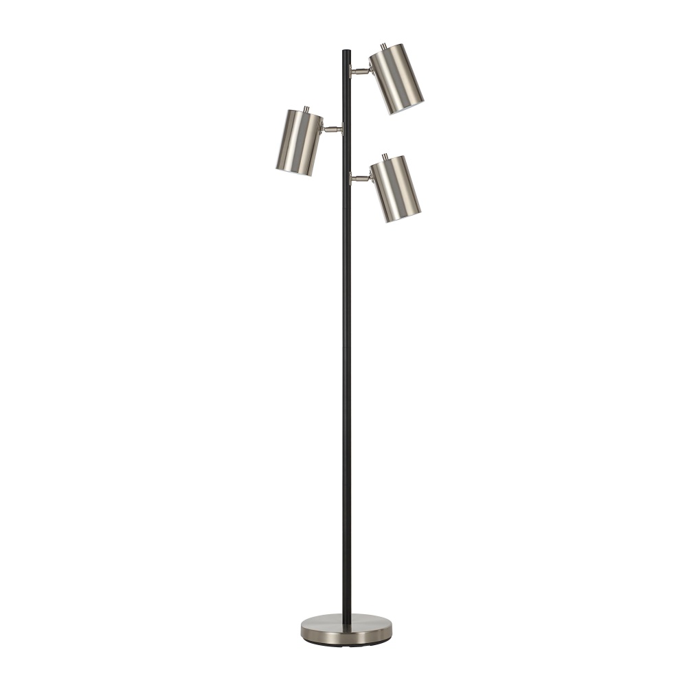 Meandros 63.5&#34; Height Floor Lamp, Grey
