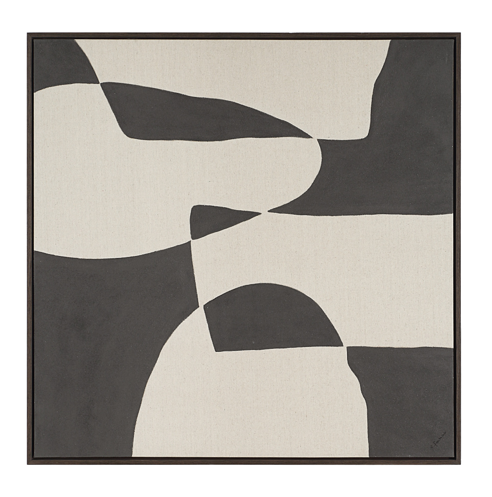 Altino 48&#34; Wide Canvas Art, Beige