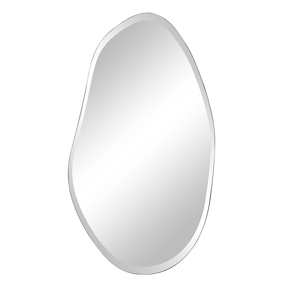 Anogia 40&#34; H x 22&#34; W Wall Mirror, Grey