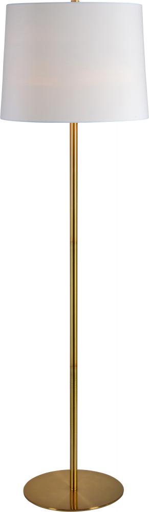 Radison 60&#34; Length Floor lamp, Antique Brass