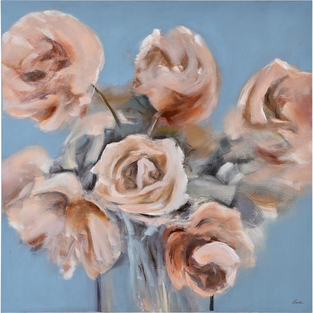 Kyoto 41&#34; Wide Canvas Art, Grey