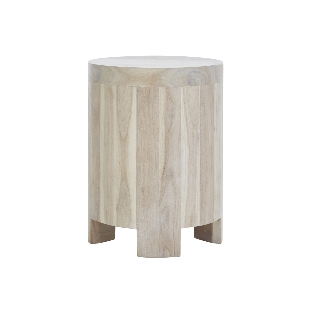 Kernel Indoor Acacia Wood Table, White