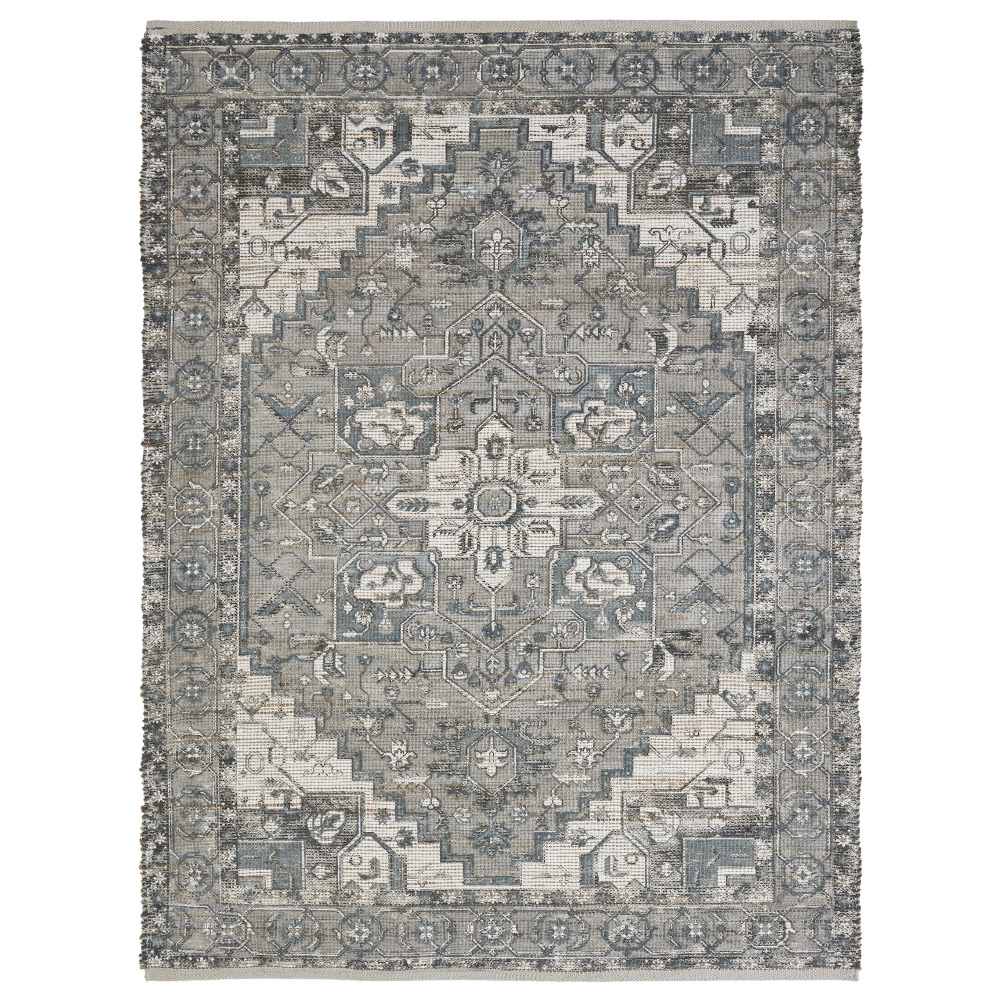 Pongola 7&#39;10 x 10’2 Handwoven Indoor Rug, Natural