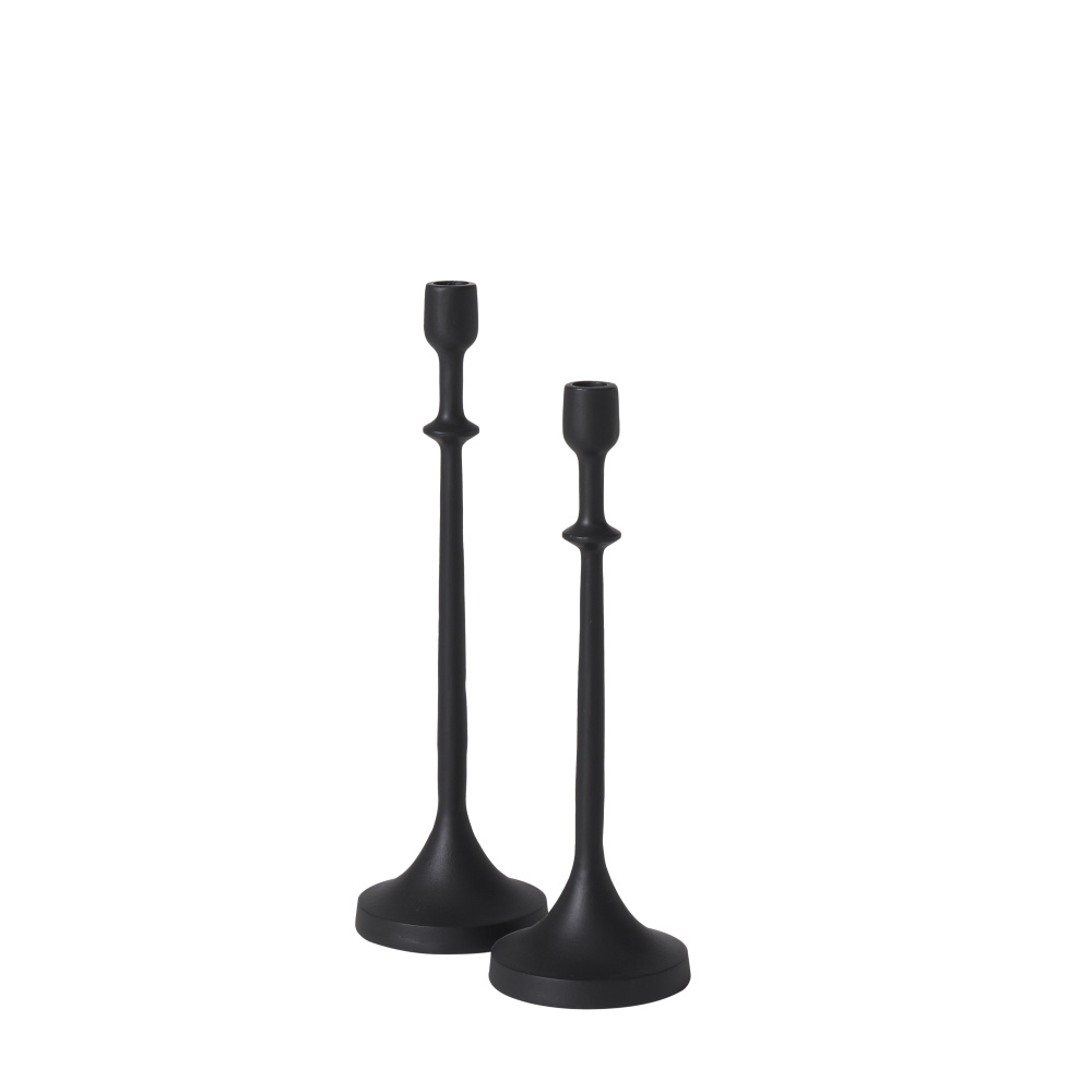 Albero Candle Holder, Matte Black