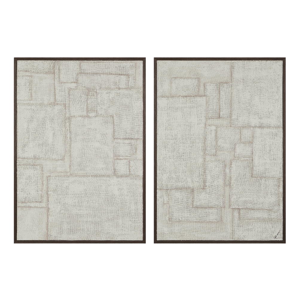 Caramelo 32&#34; Wide Wall Art, Sand Beige