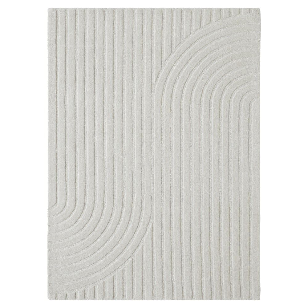 Cantu 3&#39;3&#34; x 4&#39; ft Handwoven Indoor Rug, Ivory