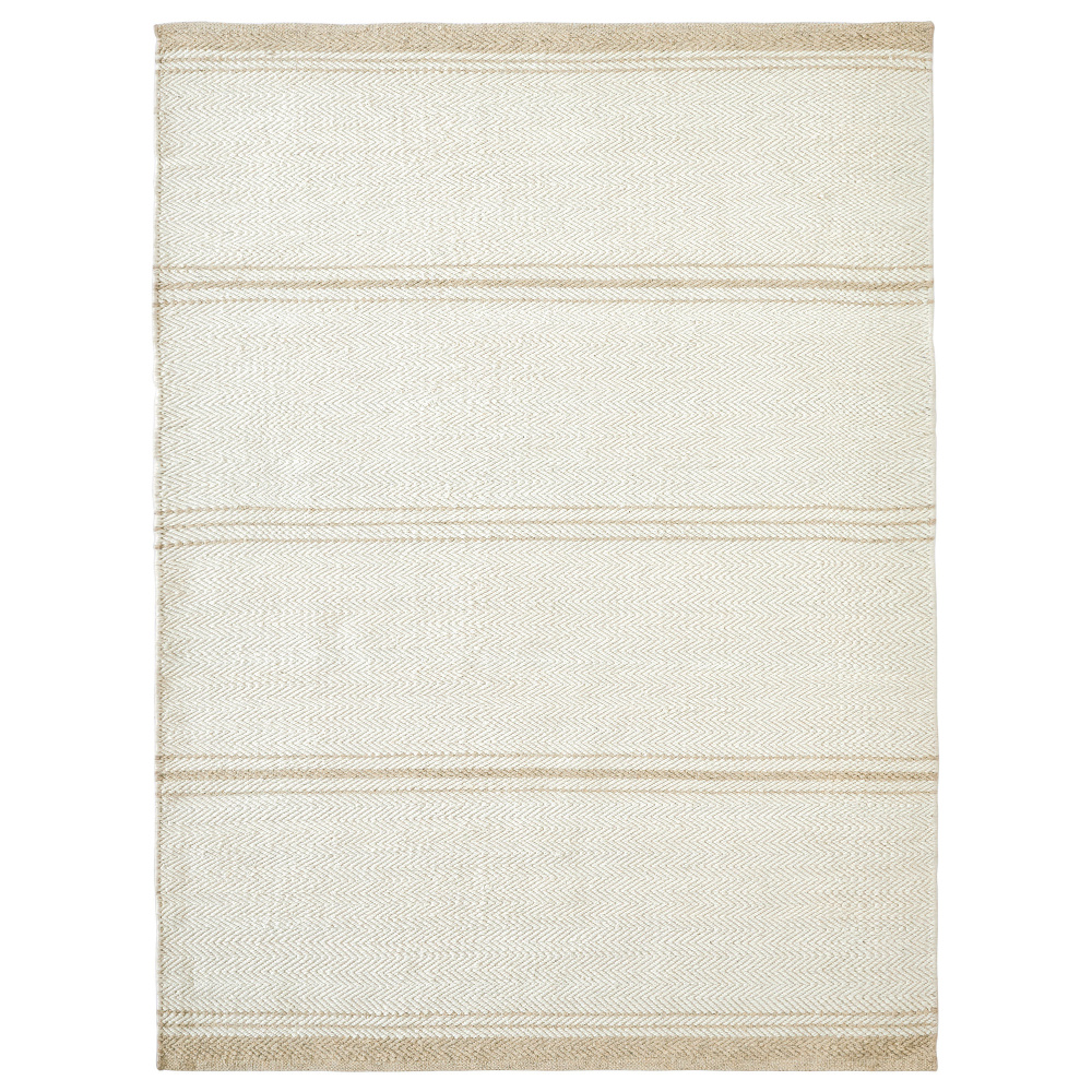 Alice 5’3X 7’3 Handwoven Indoor Rug, Ivory