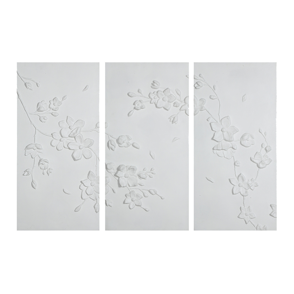 Beaudelaire 20&#34; Wide Wall Decor, Matte White