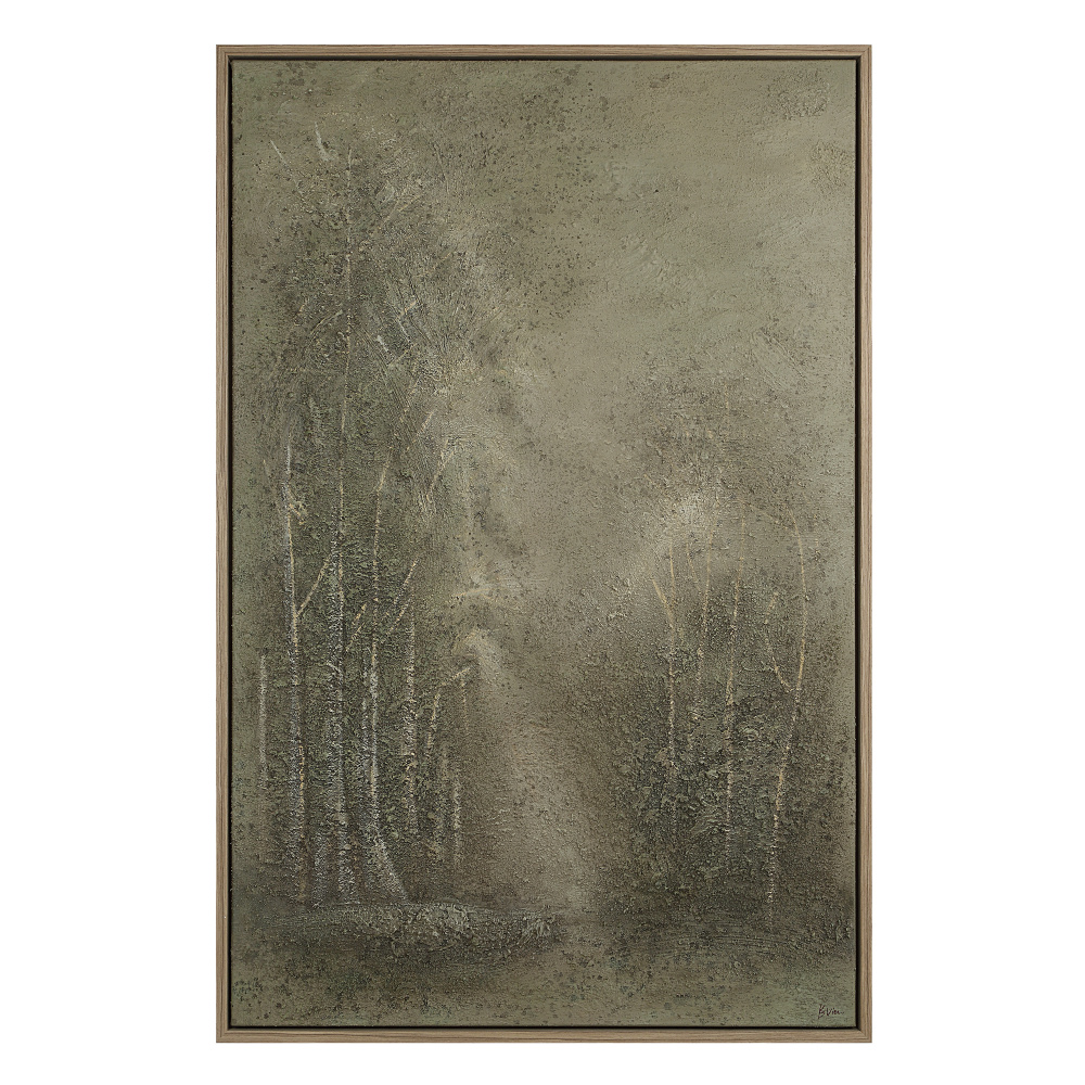 Lipton 60&#34; H x 40&#34; W Canvas Art, Green