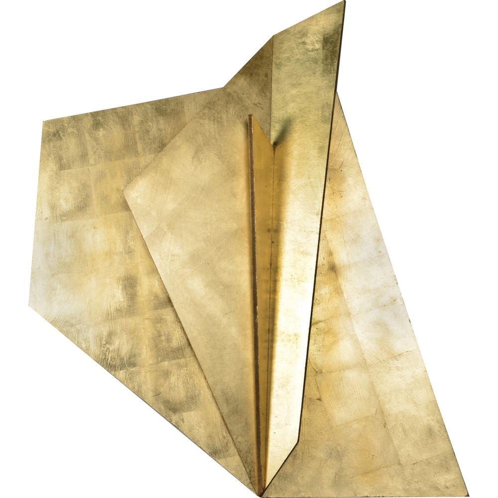 Leah 43&#34; Wide Wall Art, Gold