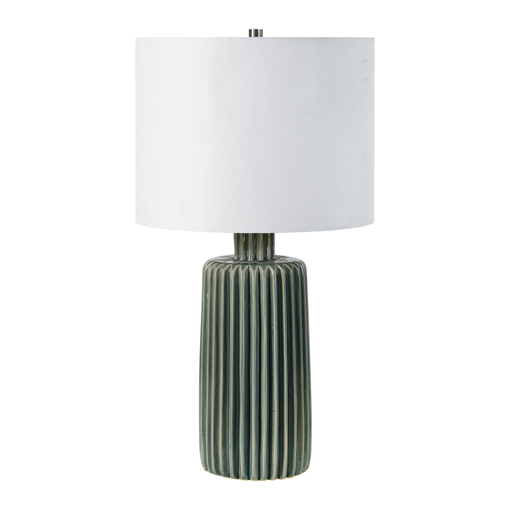 Roza 24.5&#34; Length Table Lamp, Olive