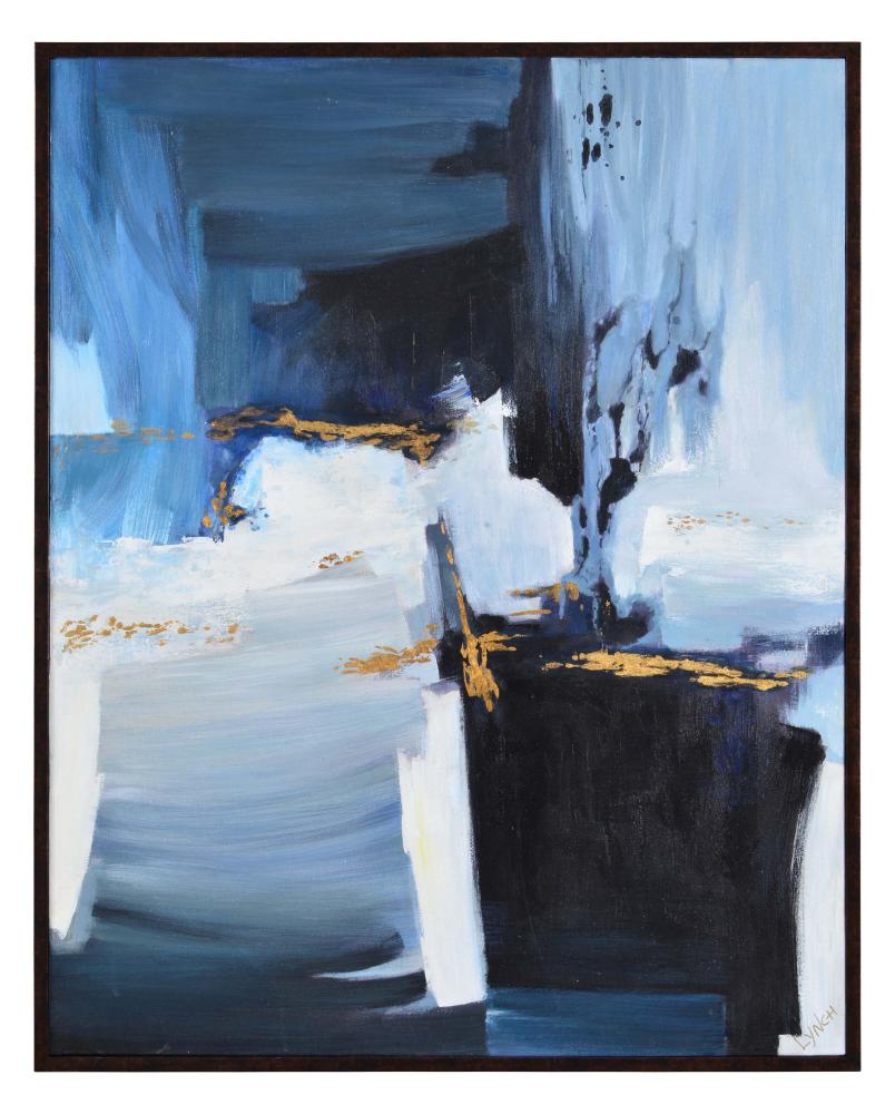 Orion 40&#34; Wide Canvas Art, Black